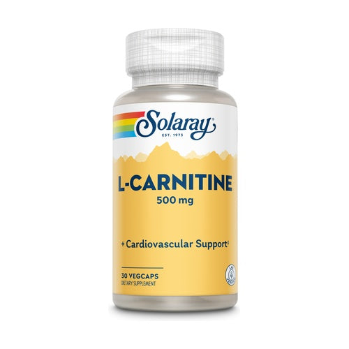 L-CARNITINE 500 mg- 30Caps - SOLARAY