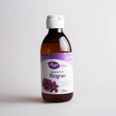 ACEITE DE RICINO, RICIGRAN, 250 ML - EL GRANERO INTEGRAL - masquedietasonline.com 