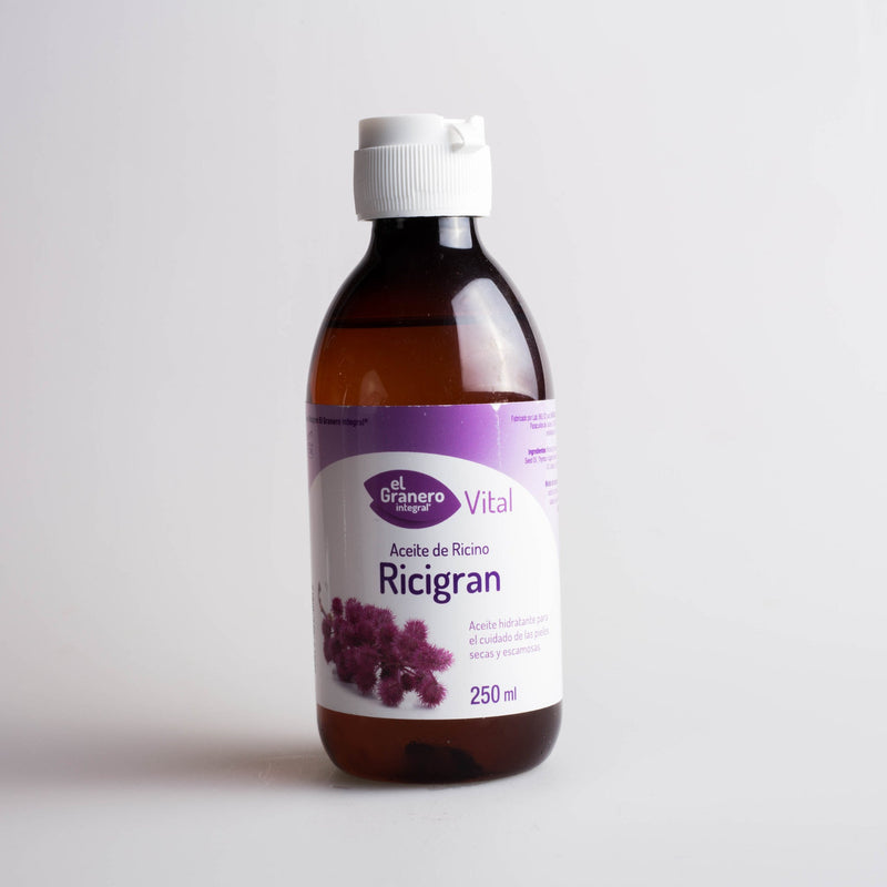 ACEITE DE RICINO, RICIGRAN, 250 ML - EL GRANERO INTEGRAL - masquedietasonline.com 