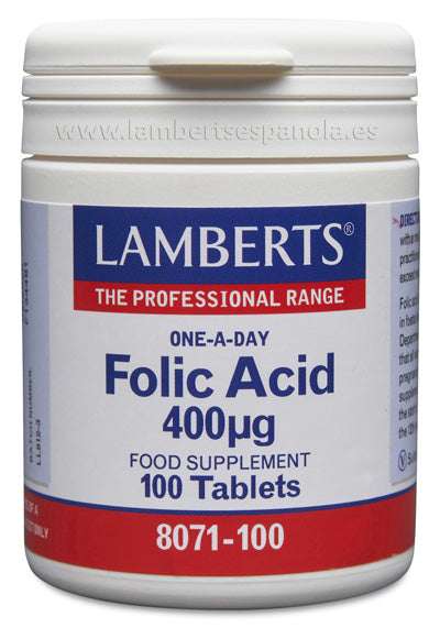 Ácido Fólico 400 mcg un apoyo durante el embarazo