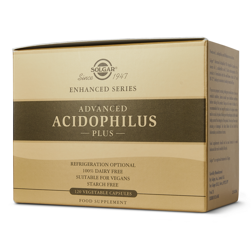 Acidophilus Plus Avanzado (no lácteo) - 120 Cápsulas vegetales