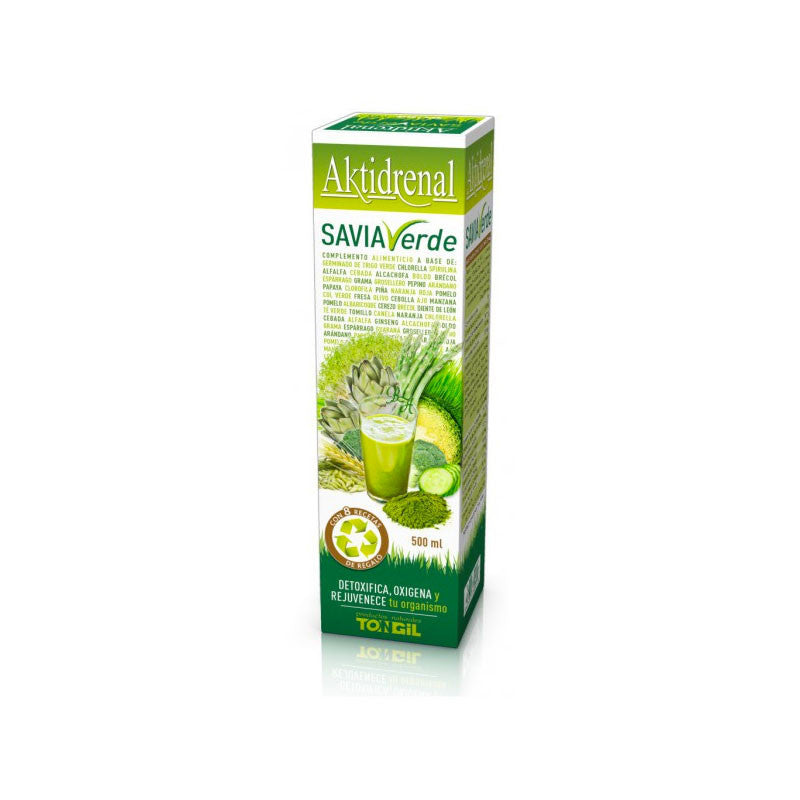 AKTIDRENAL SAVIA VERDE 250 ML - TONGIL - masquedietasonline.com 
