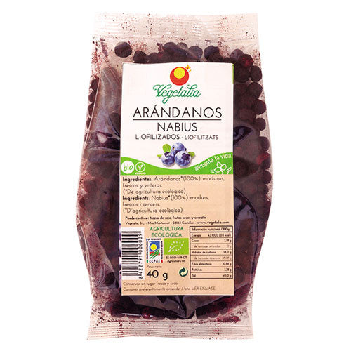 Arandanos liofilizados bio 40 g Vegetalia