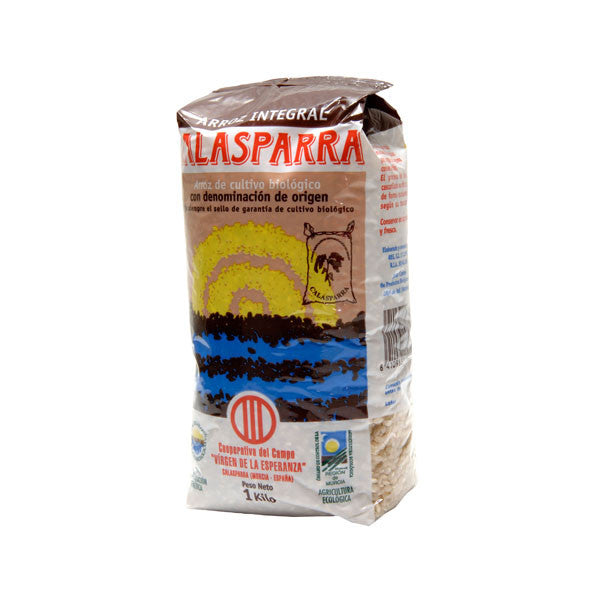 Arroz de calasparra integral (envase de plástico) 1 kg Calasparra