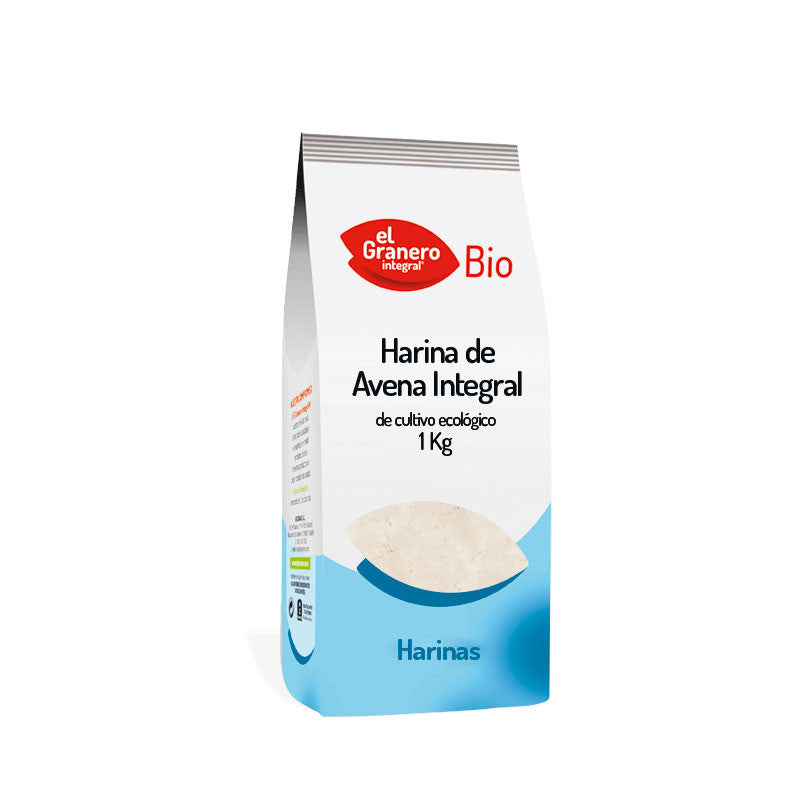 Harina de Avena Integral Bio, 500 gr - El Granero Integral