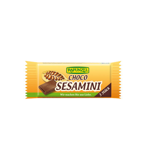 Barrita Sesamini con chocolate 4x27g Rapunzel