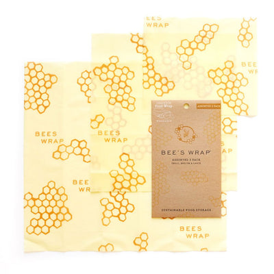 BEE'S WRAP - ENVOLTORIO DE CERA DE ABEJA - masquedietasonline.com 