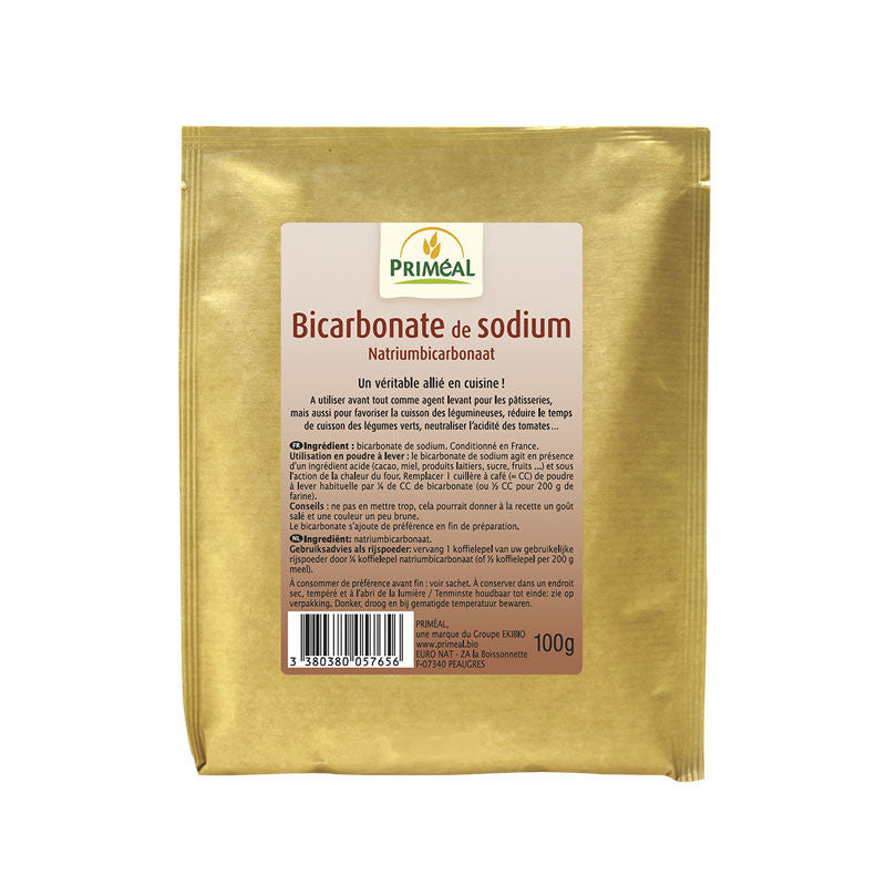 Bicarbonato Sodico Uso alimenticio 100g Primeal