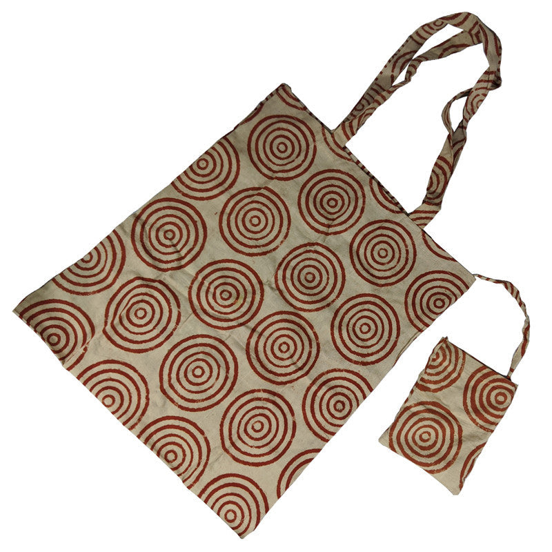 Bolsa Algodon Kalamkari Mandala India Alternativa 3
