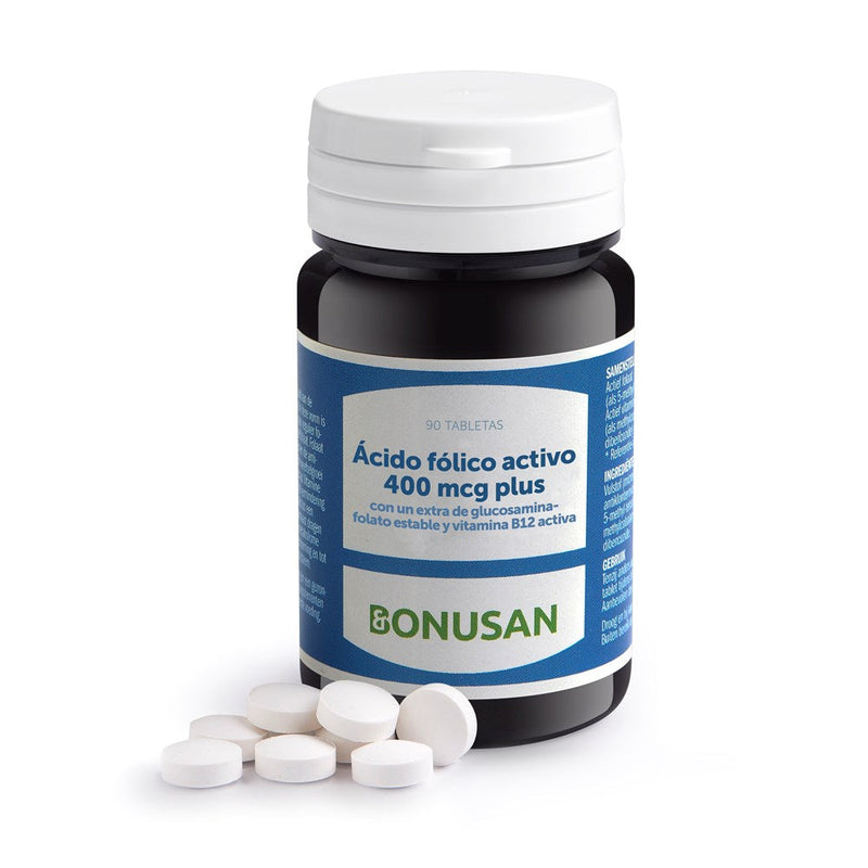 Acido fólico activo 400 mcg plus