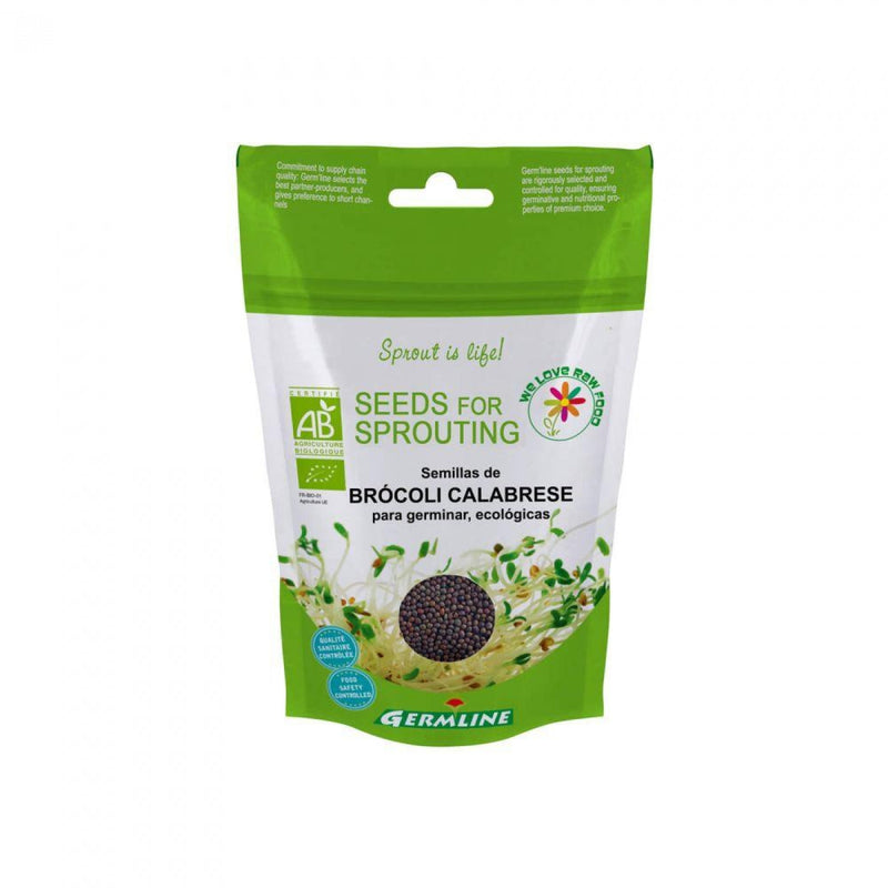 Semillas de Brócoli Calabrese para germinar ECO, 100gr - Germiline