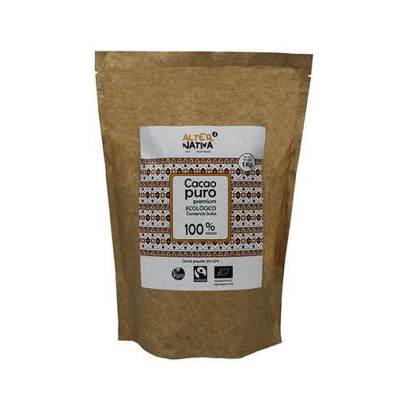 Cacao puro premiun MG.21% bio 1kg Alternativa 3
