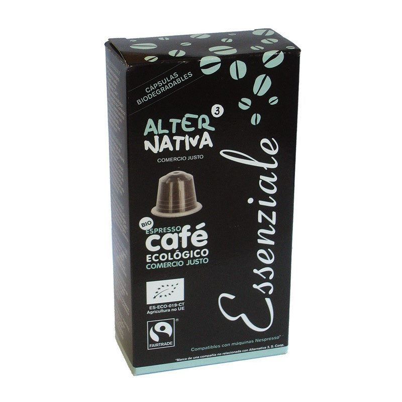 Cafe essenziale en capsulas bio 5.5g 10 unidades Alternativa 3