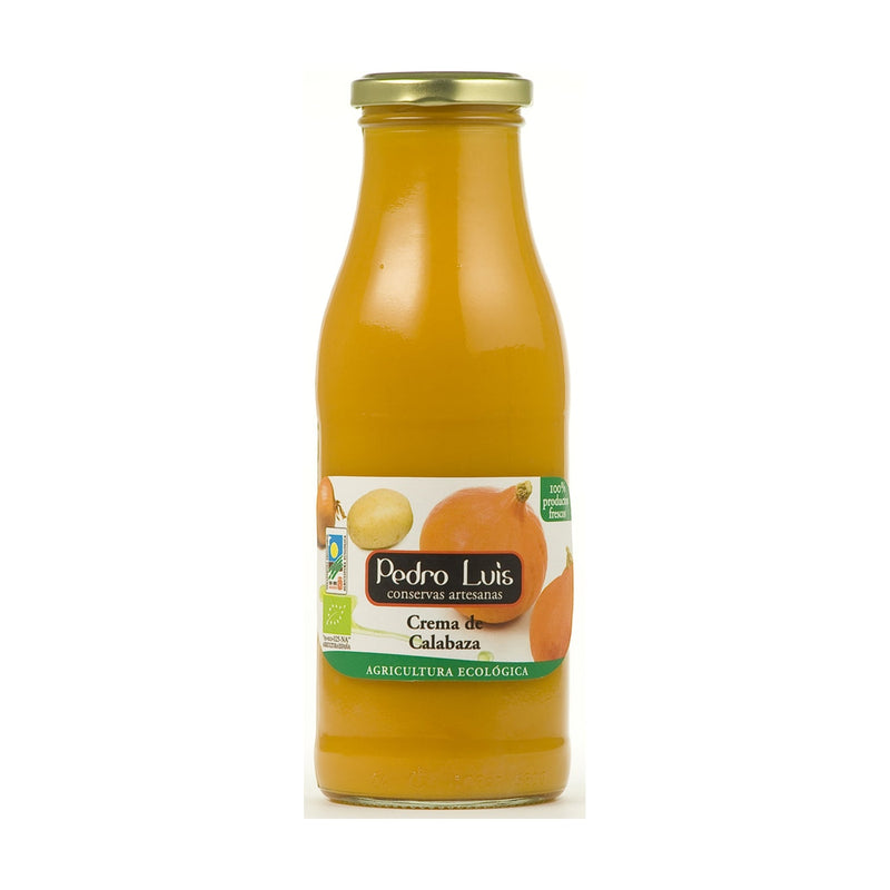 Crema de Calabaza agricultura ecológica 485gr - Pedro Luis Conservas
