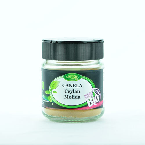 Canela Ceylan molida bio 70 g Especias Artemis