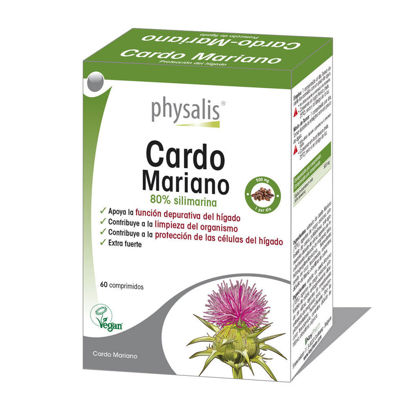 Cardo mariano forte 60 comprimidos Physalis