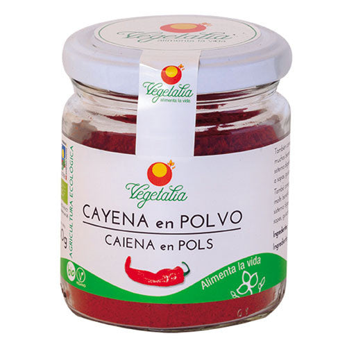 Cayena en polvo bio 80g Vegetalia