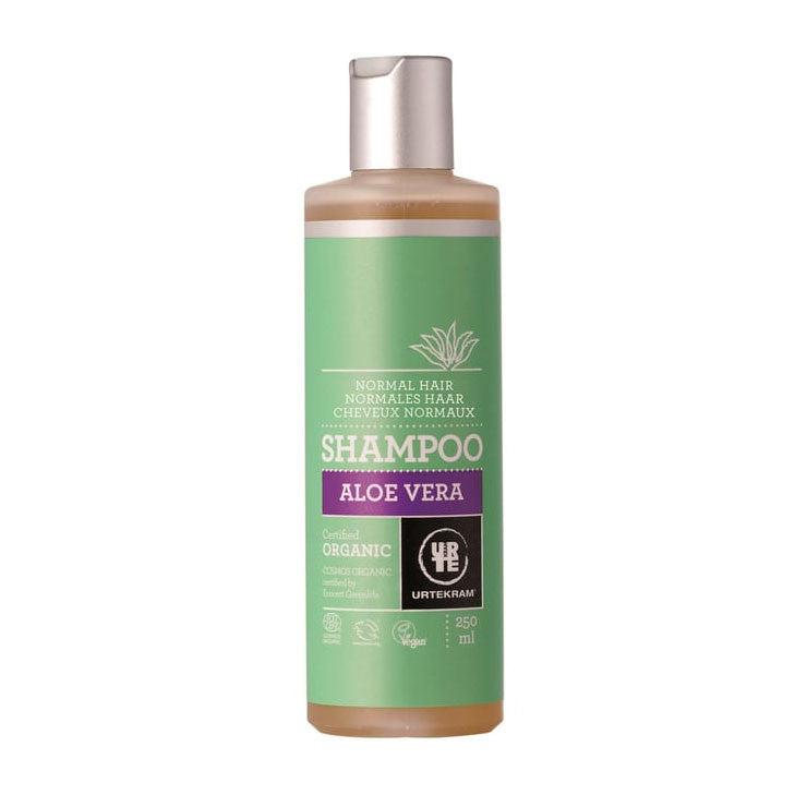 Champú de aloe vera para cabello normal Bio 250ml Urtekram