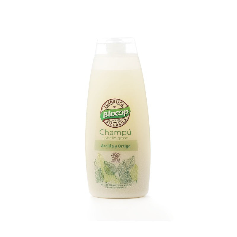 Champu de arcilla y ortiga 400ml Biocop