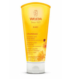 Champu y gel de calendula bebe y niño 200ml Weleda