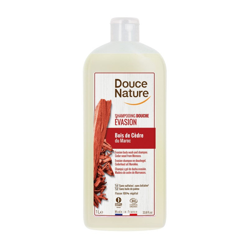 Champu-Gel Cedro Bio 1L Douce Nature