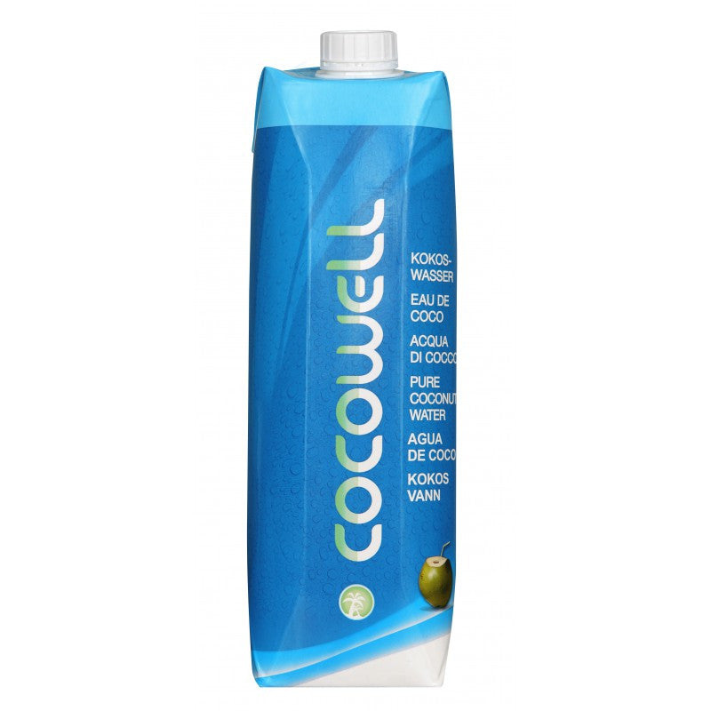 AGUA DE COCO 1 L - COCOWELL - masquedietasonline.com 
