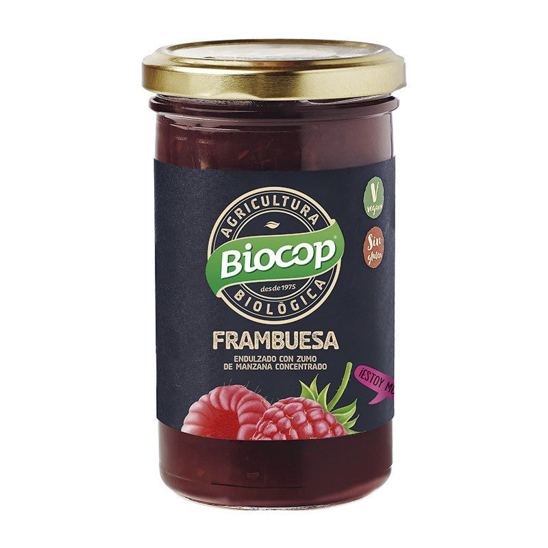 Compota de frambuesa bio 280 g Biocop