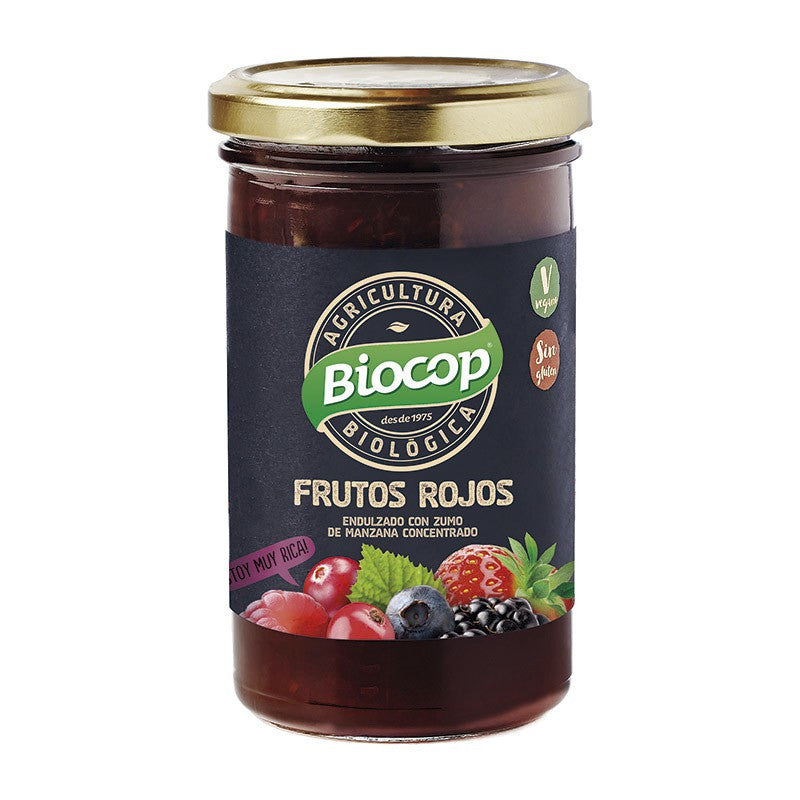 Compota de frutos rojos bio 265g Biocop