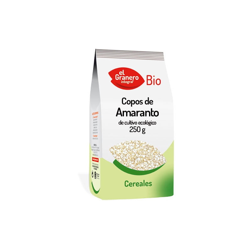 COPOS DE AMARANTO BIO, 250G - EL GRANERO INTEGRAL - masquedietasonline.com 