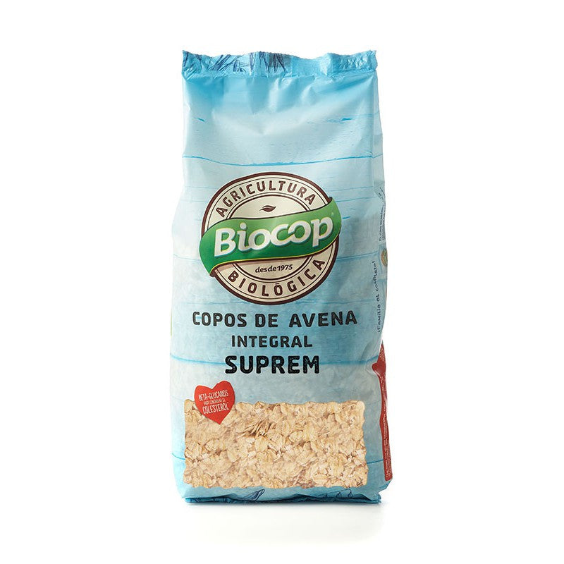Copos de avena suprem 500 g Biocop