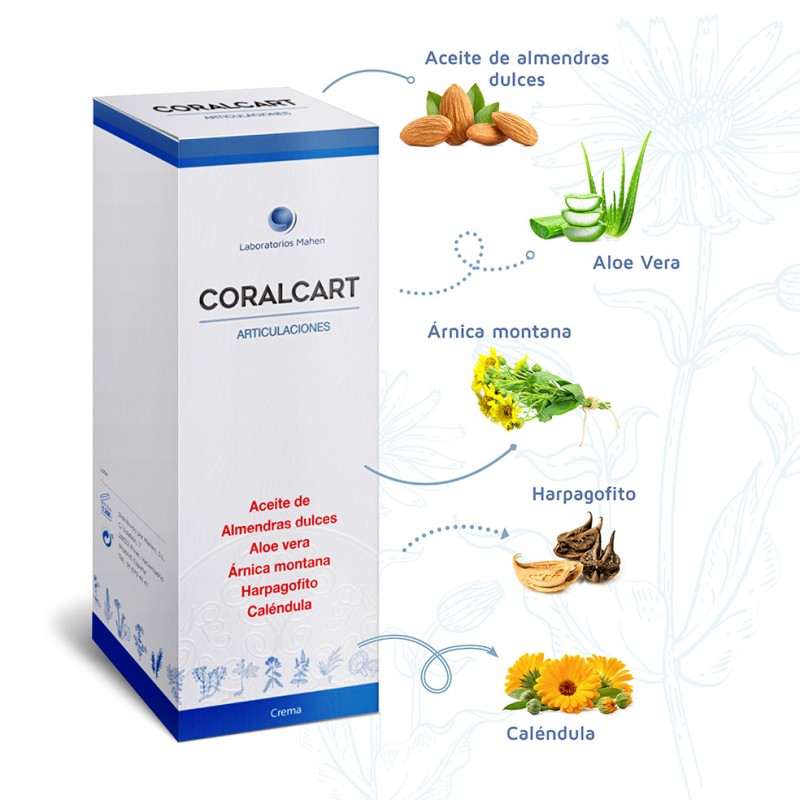 Coralcart (articulaciones) crema 100 ml Mahen