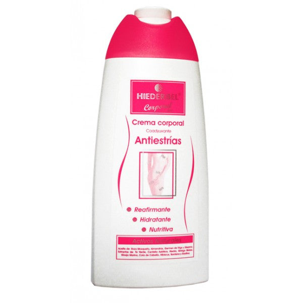 Crema corporal antiestrías 300 ml Hiederbel
