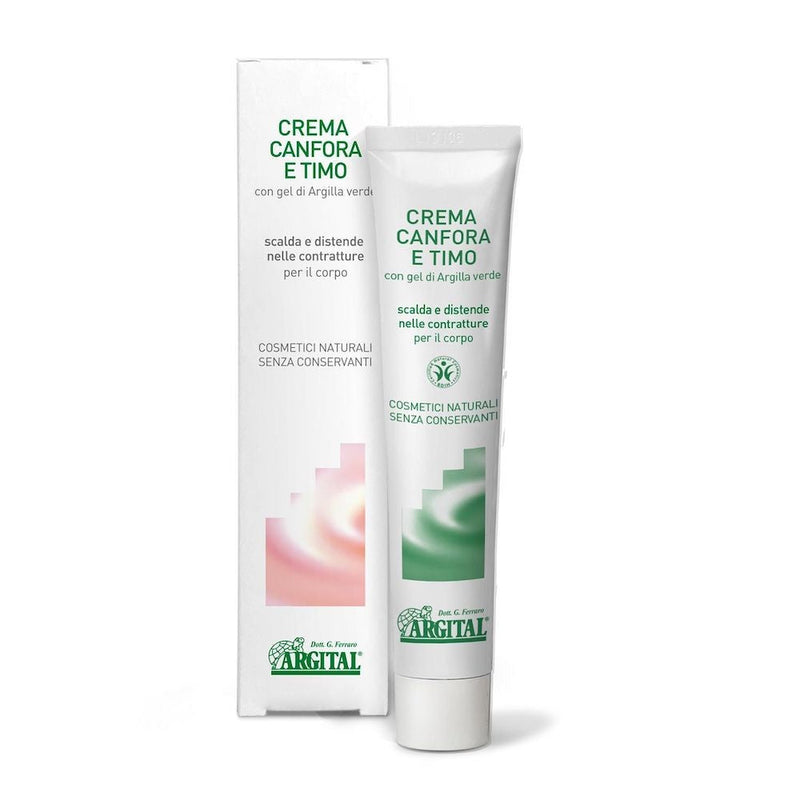 Crema de fango con alcanfor y tomillo bio 50 ml Argital