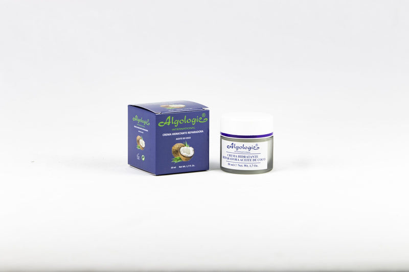 Crema hidratante reparadora Aceite de Coco 50 ml- Algologie