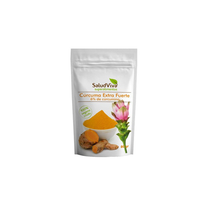 Cúrcuma en polvo (extra fuere) 80g - SALUD VIVA - masquedietasonline.com 