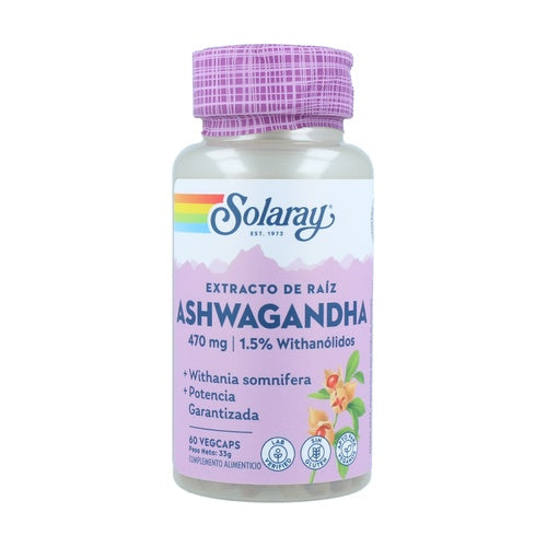 Ashwagandha 60caps 470 mg  - Solaray