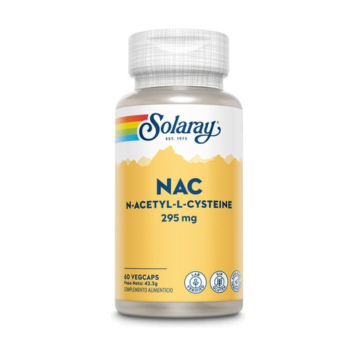 NAC-295 mg - 60Caps - SOLARAY