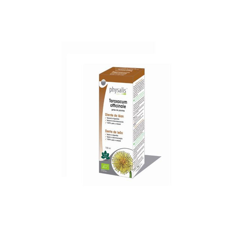 Diente de leon (taraxacum officinale) extracto hidroalcoholico bio 100ml Physalis