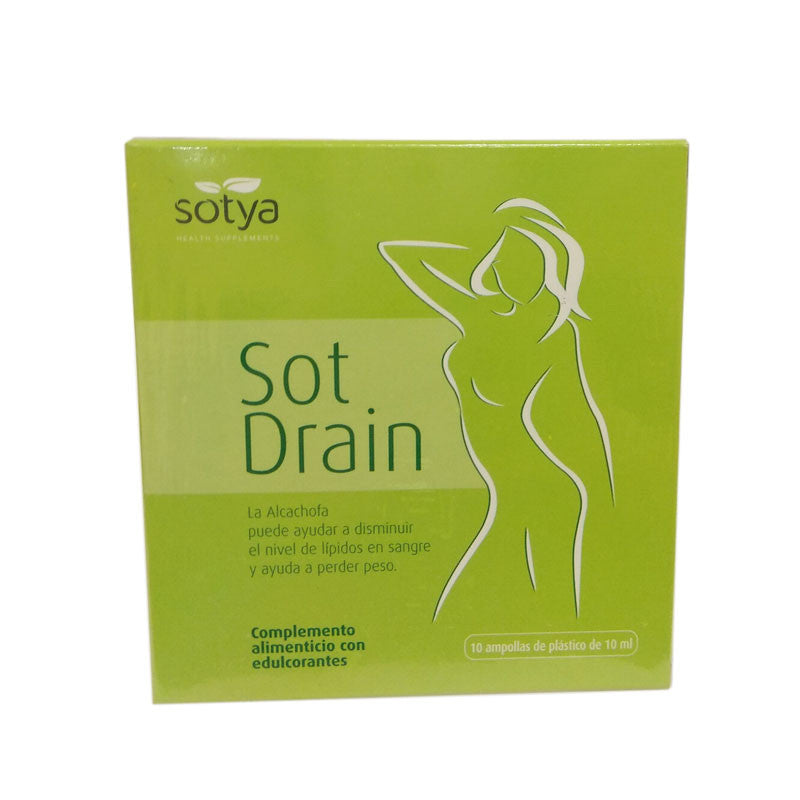 Sot Drain 10ml 10 ampollas Sotya