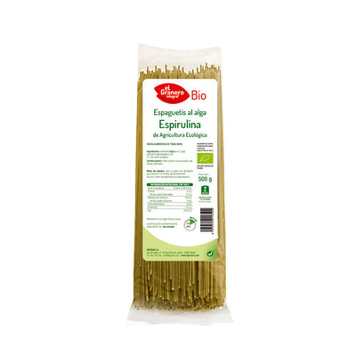 ESPEGUETIS AL ALGA ESPIRULINA - EL GRANERO - masquedietasonline.com 