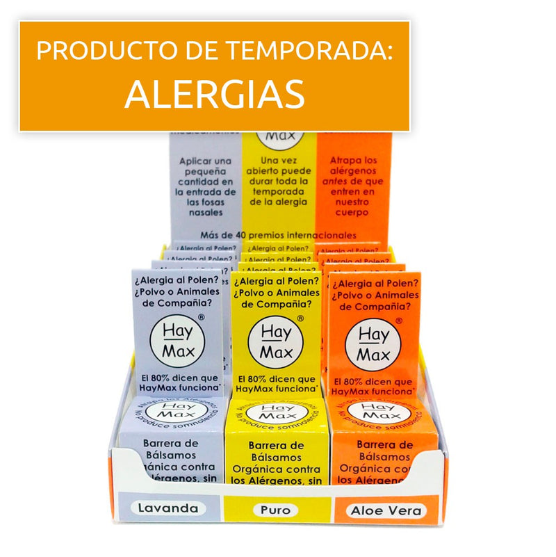 Expositor 12 unidades Hay max