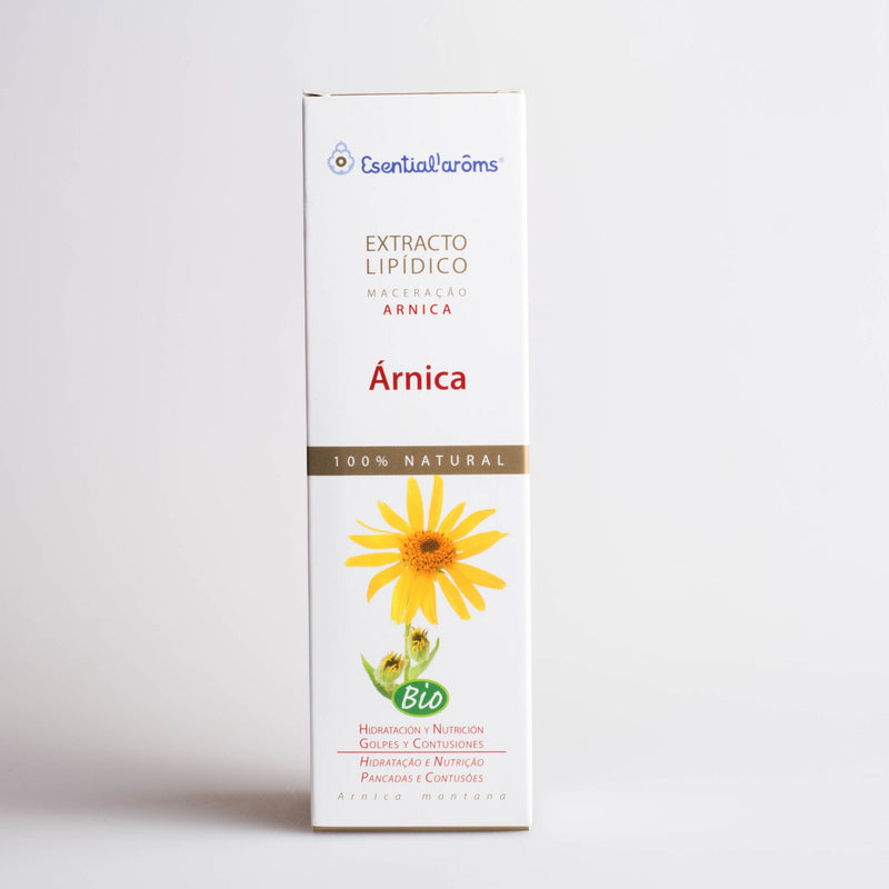 EXTRACTO LIPÍDICO ARNICA, 100ML - ESENTIAL AROMS - masquedietasonline.com 