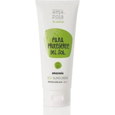 Protector solar bio FPS protección media - Amapola - masquedietasonline.com 