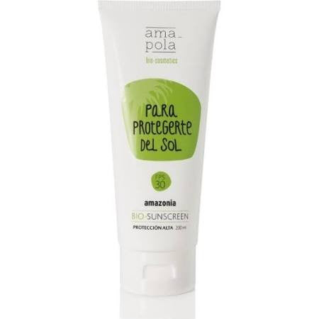 Protector solar bio FPS protección media - Amapola - masquedietasonline.com 
