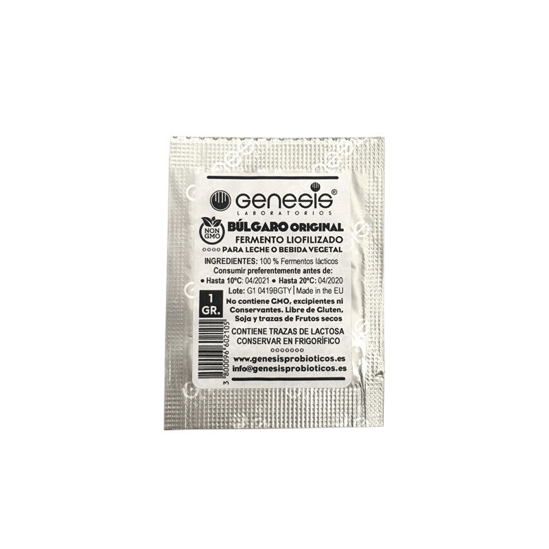 Fermento Yogur bulgaro Original sobre 1 g Genesis