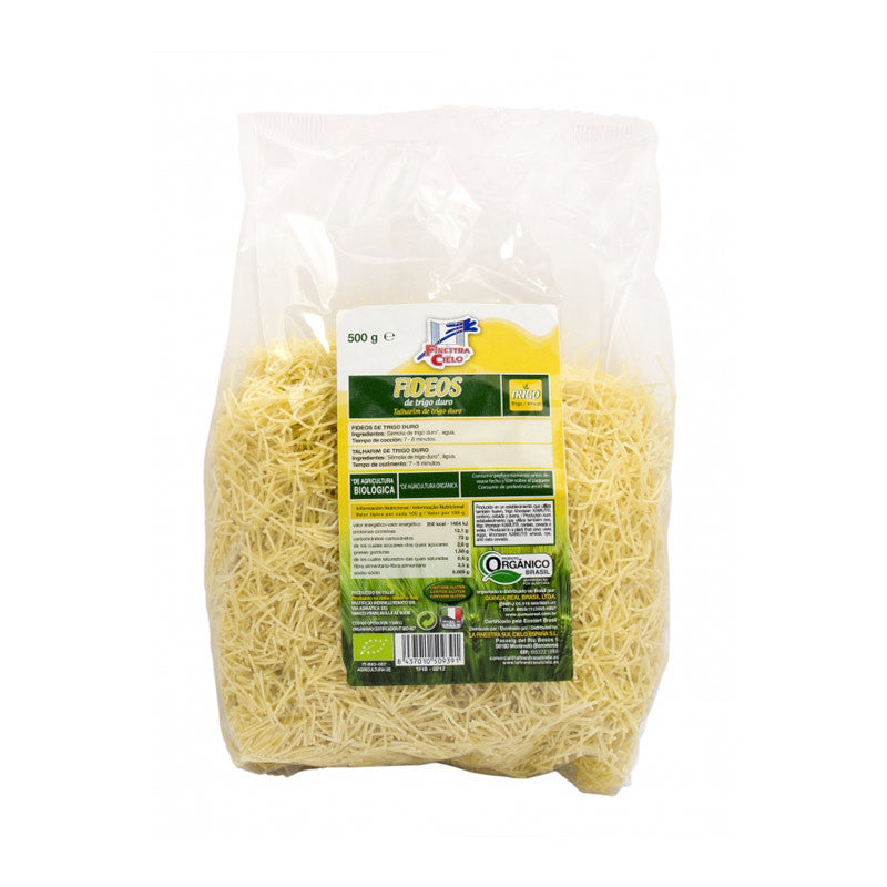 Fideos de trigo duro Bio 500 g La finestra