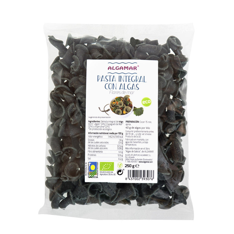 Flores de mar integral con algas bio 250g Algamar