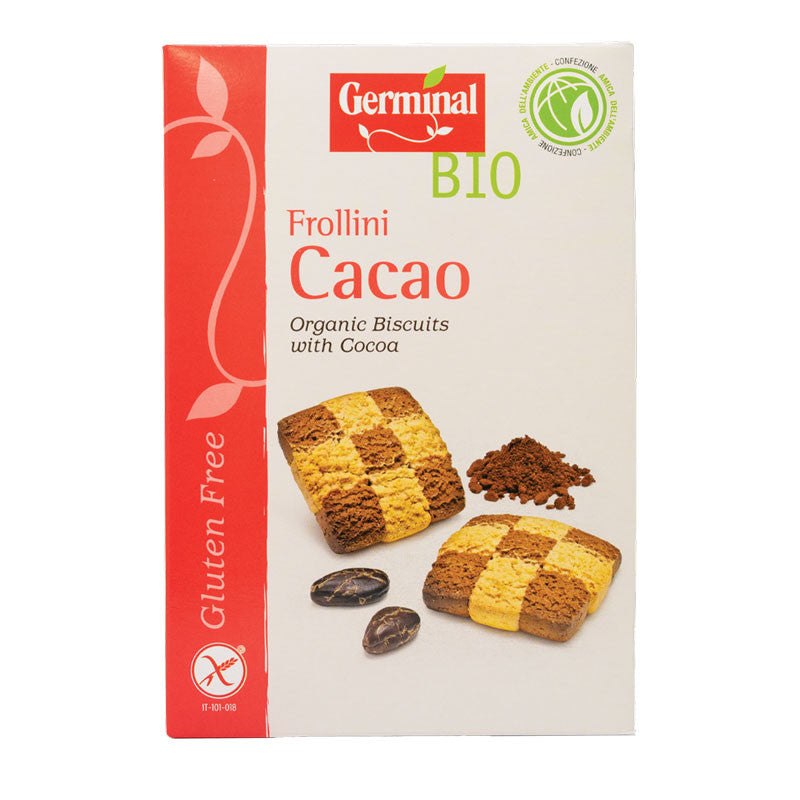 Galletas de cacao y vainilla sin gluten bio 250 g Germinal
