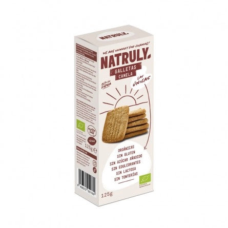 Galletas de Canela sin gluten - 125gr Natruly