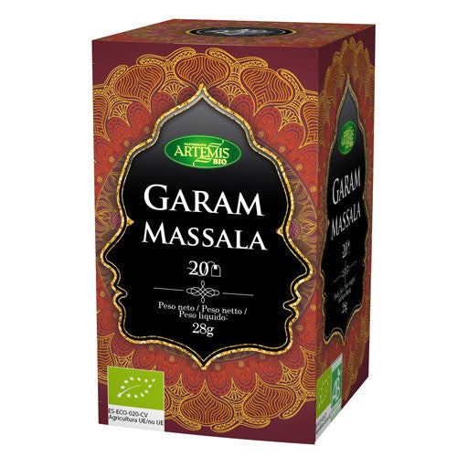 Garam masala 20 filtros Artemis